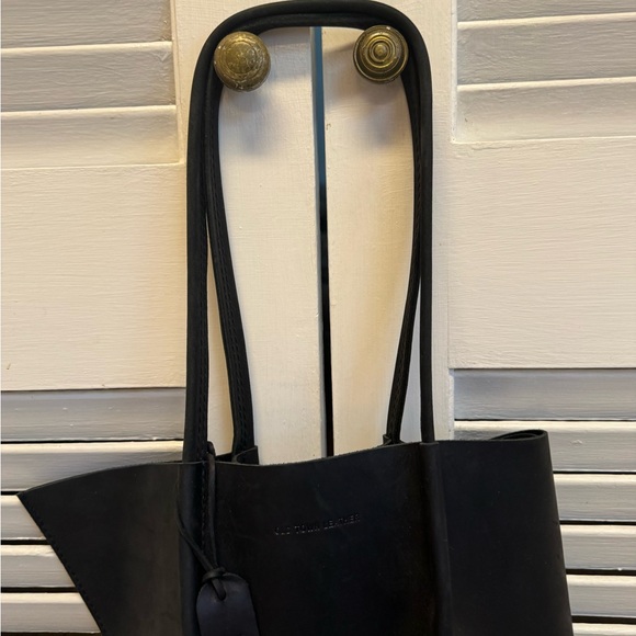 Genuine leather shopper bag - Picture 5 of 10